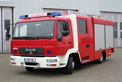 Neue Feuerwehrtechnik